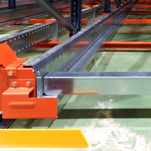 Pallet Shuttle Rail Detail